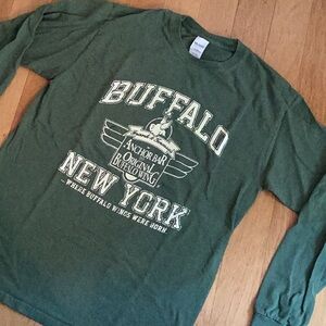 Gildan Long Sleeve Tee - Green